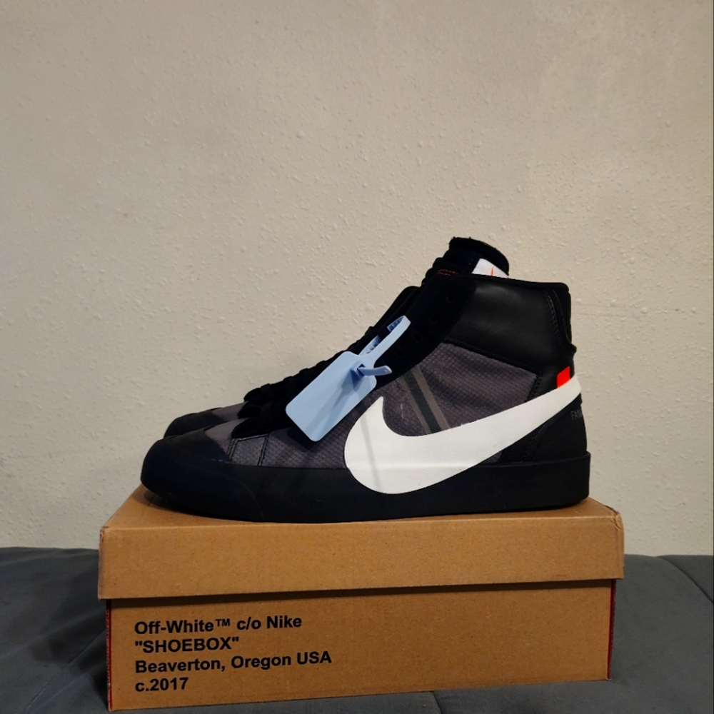 COPY - Off-White nike Blazer High Grim Reapers Size 13